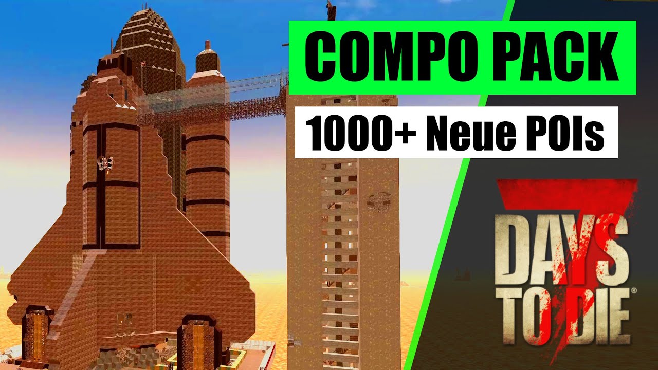 7 Days To Die Mods Installieren Deutsch Compo Pack für 7 Days To Die installieren und anpassen | Mod Tutorial