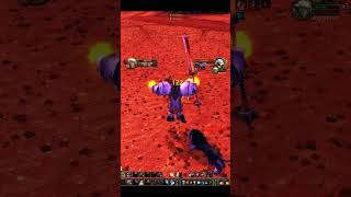 WoW Classic TBC Warrior World PvP - 1v1 Warrior vs Hunter #worldofwarcraft #mmorpg #pvp