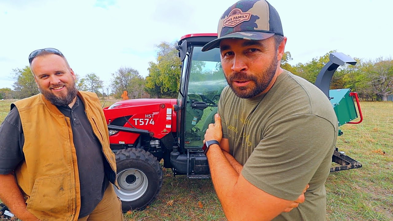 New Tractor Attachments - Flail Mower, Tree Shear, and Wood Chipper