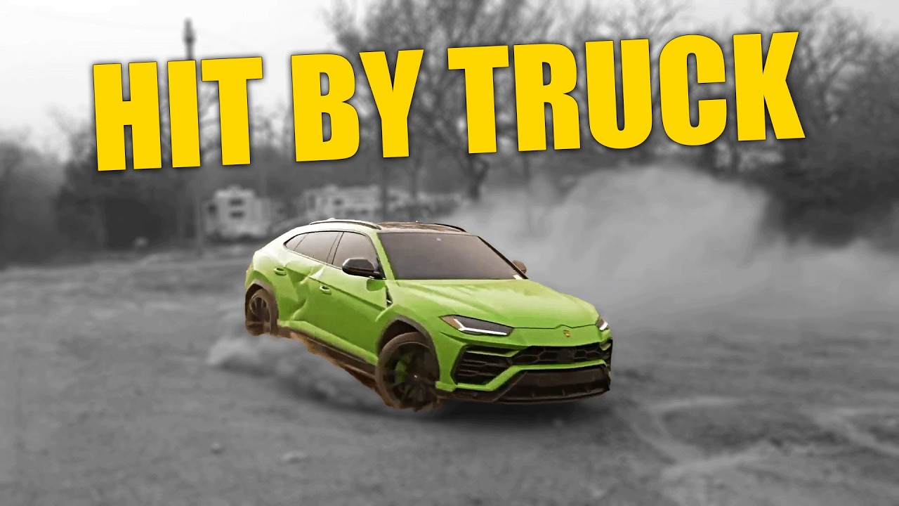 𝕊ℍ𝔼𝔼ℙ𝕄𝔸ℕ's Lamborghini Urus Hit By Monster Truck. THE AFTERMATH. Feat CBOYS
