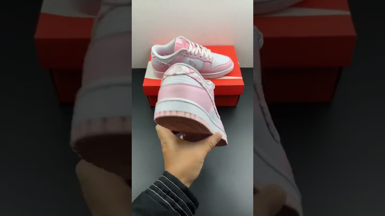 Nike Dunk Low Pink Paisley White Medium Soft Pink FD1449 100