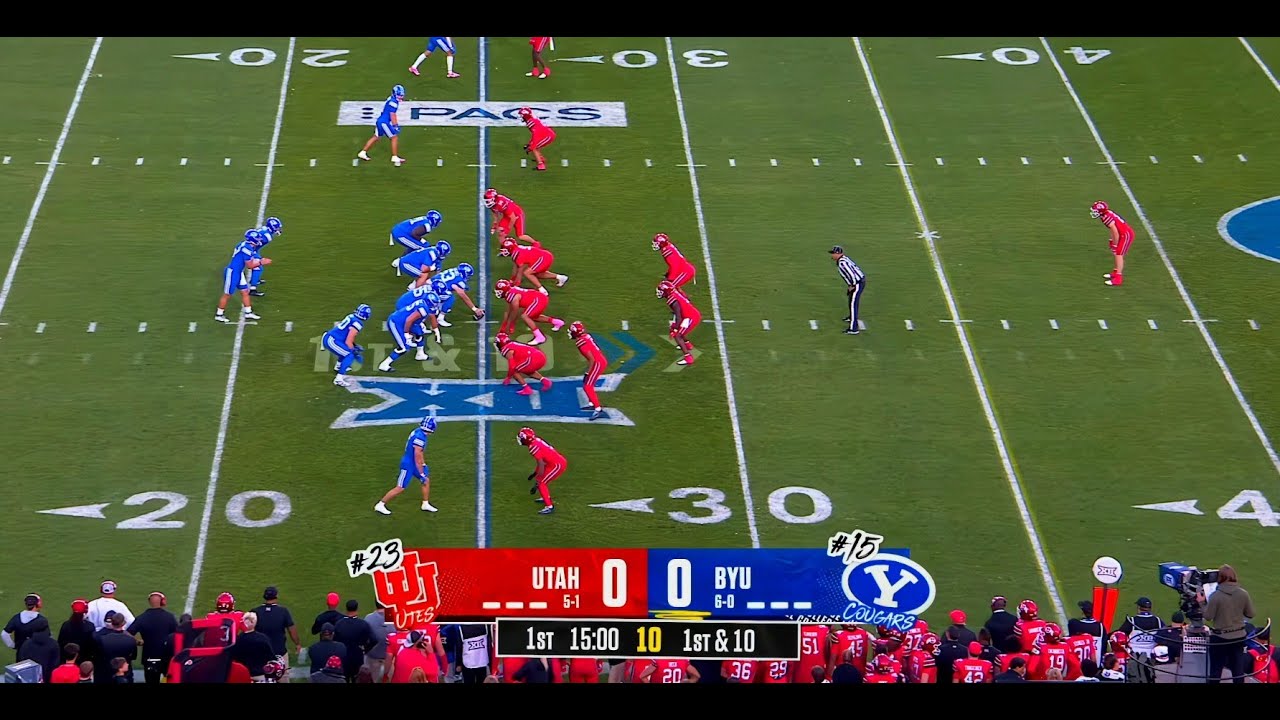 #23 Utah @ #15 BYU, Condensed Full Game - Week 8, 2025
