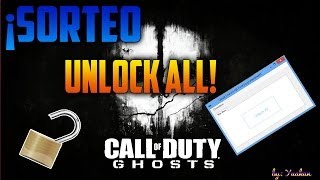 Sorteo Cuenta Unlock All COD Ghosts /CERRADO/