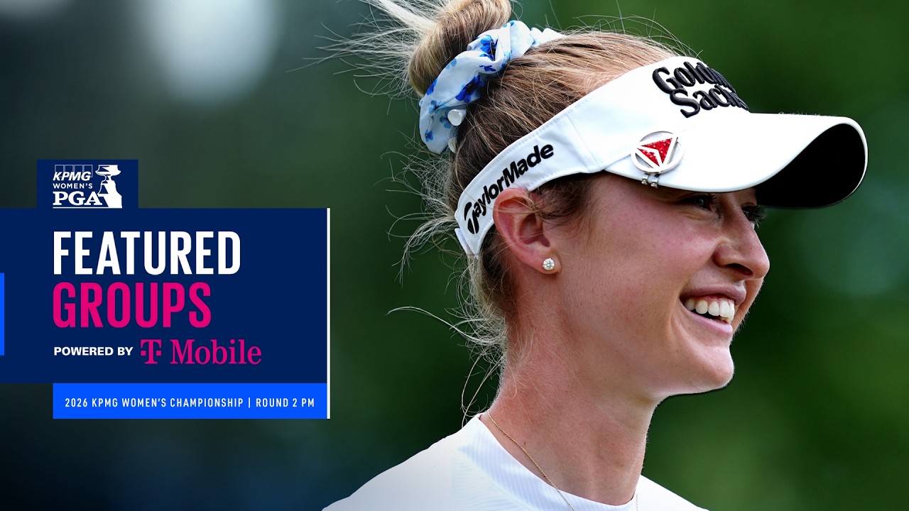 LIVE | Korda, Ko and Henderson | Featured Group PM Round 2 | 2026 KPMG Women’s PGA Championship