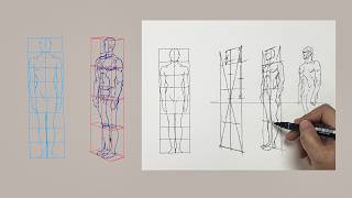 Master Human Proportions: The Loomis 8-Head Method & Perspective ✍️
