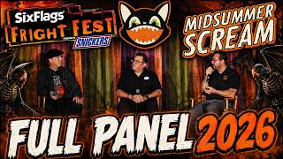 Six Flags Magic Mountain Fright Fest Midsummer Panel 2026