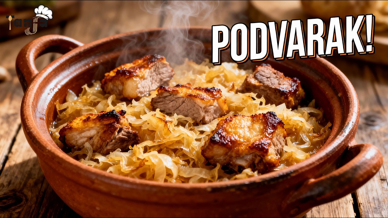 Подварак из квашеной капусты, запеченный в духовке (бабушкин рецепт, которому 100 лет)