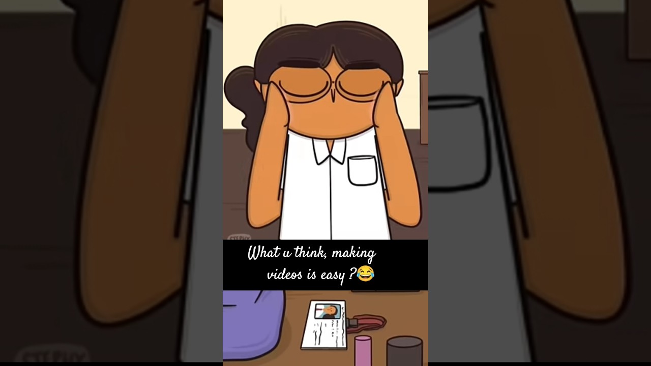 making videos is not easy 😂