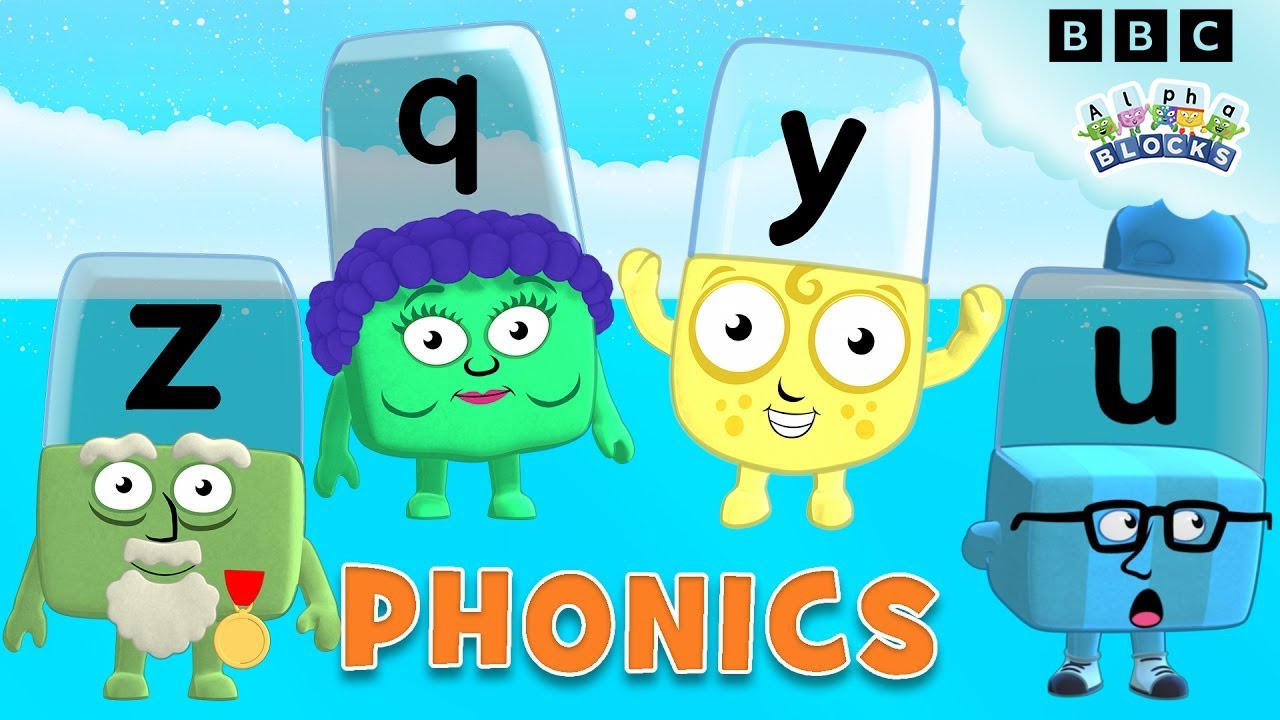 Learn To Read Phonics For Kids Letter Sounds Y Z Q U Youtube