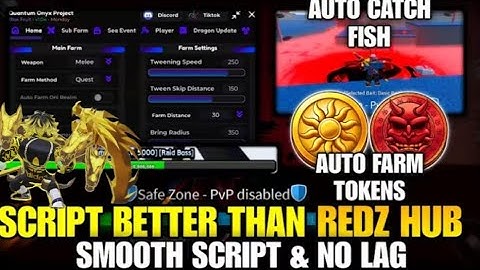 Blox Fruits Script (REDZ HUB BACK) | Auto Farm, Fruit Sniper, Kill Aura & More! NO KEY