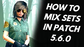 How to Mix Sets in Patch 5.6.0 | Dead by Daylight *CHECK PINNED COMMENT*