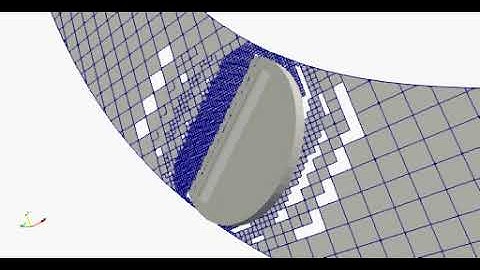 Mesh movement while simulating flow over throttle valve in Converge CFD software