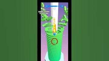 Stack Ball Gameplay Level 1 #shorts #stackball
