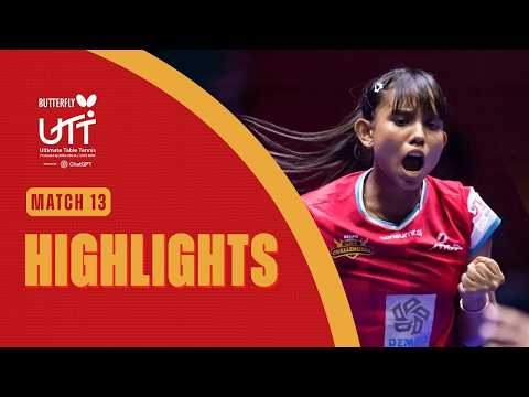 #UTTSEASON7 HIGHLIGHTS | Match 13: Dabang Delhi T.T.C. vs Dempo Goa Challengers