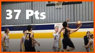 Jordan Roman | 2017 ASC Basketball Highlights 1 [37 pts] Vlog screenshot 5