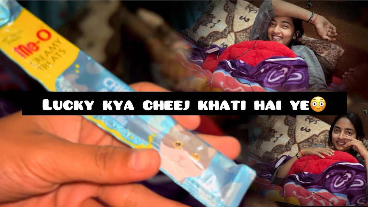 Lucky ye khati hai socha nahi tha😣|| raat mein ki reel shoot maine🤩