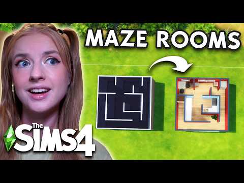 The Sims 4 But Every Room Is A Random Maze 😵💫