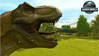Creating a T-Rex Breeding Habitat in a Winter Dino Park