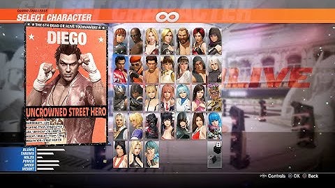 Dead or Alive 6 [PS4] - Command Training: Diego