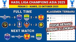 Download Lagu Hasil Liga Champions Asia 2025 - Persib vs Selangor FC - Klasemen Liga Champions Asia 2025 hari ini MP3