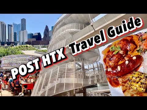 Houston's ONLY Rooftop Park POST Walking Tour Skylawn Food Market Review Things To Do