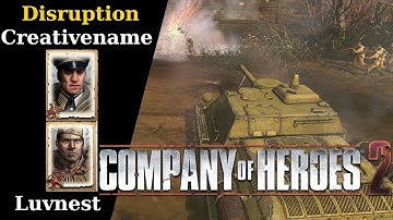 [CoH2][WM v SU] Propagandacast #2348 Creativename v Luvnest