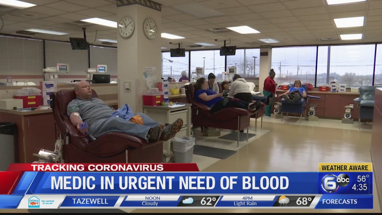 Lack of blood donations amid coronavirus pandemic could lead to new risks, Red Cross warns