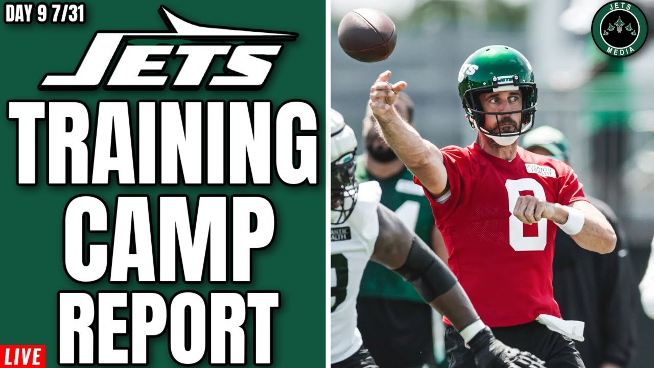 New York Jets LIVE Training Camp Report Day 9 7/31 | Live Practice UPDATES