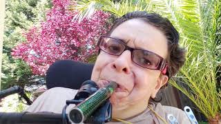 GANJA GIMP:  VAPORIZING OUTSIDE