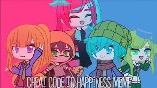Cheat Code To Happiness MEME || YTTD + GC