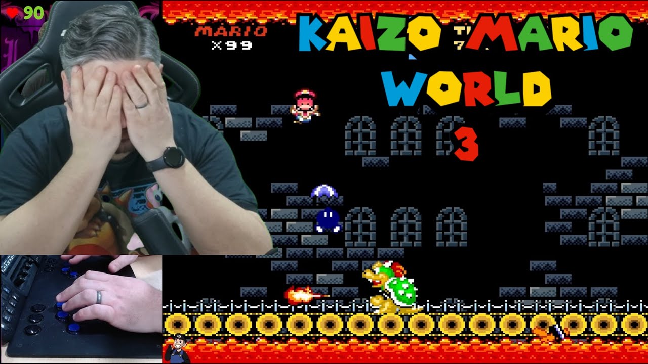 LordHoell Plays Kaizo Mario World 3