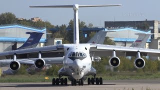 вылет Ил-78М2 RF-94272 Лии им Громова 2019 аэродром Раменское