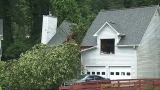 Severe storms bring down trees, power lines across metro Atlanta