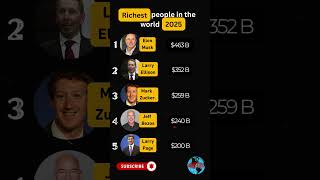 “Top 5 Richest People in the World 🌍 | September 2025” #news #duet #wagner  #economy #breakingnews