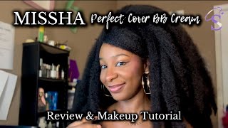 Missha Perfect Cover BB Cream Review & Tutorial | K Beauty Makeup