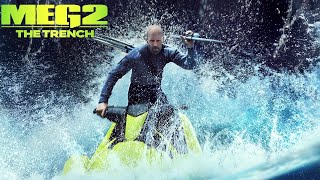 Meg 2: The Trench 2023 Shark Horror Film | Jason Statham, Jing Wu, Shuya Sophia Cai | Movie Review