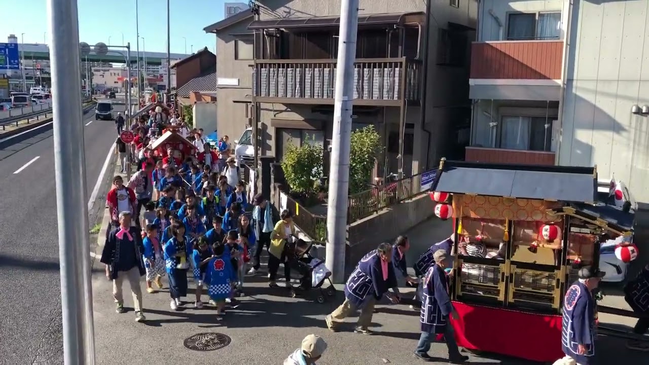 大高周辺の傘鉾祭礼④ 喚続神社(南区星崎) ※現在は傘鉾なし