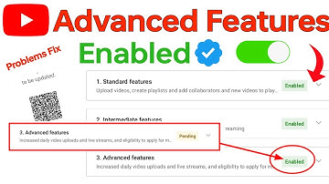 In afwachting van het inschakelen van geavanceerde functies van YouTube | videoverificatie YouTub...