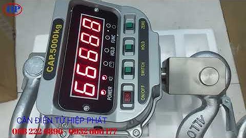 Cân treo điện tử OCS 1 tấn 2 tấn 3 tấn 5 tấn 10 tấn 15 tấn 20 tấn 30 tấn | Cân Hiệp Phát