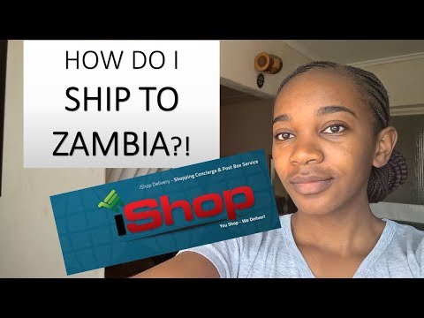 ONLINE SHOPPING AND DELIVERIES TO ZAMBIA (*not sponsored)