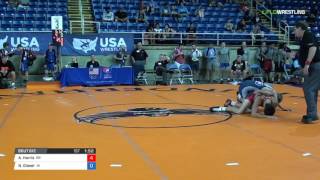 Junior FS 182 Round of 64 - Austin Harris (OR) vs. Noah Glaser (IA)