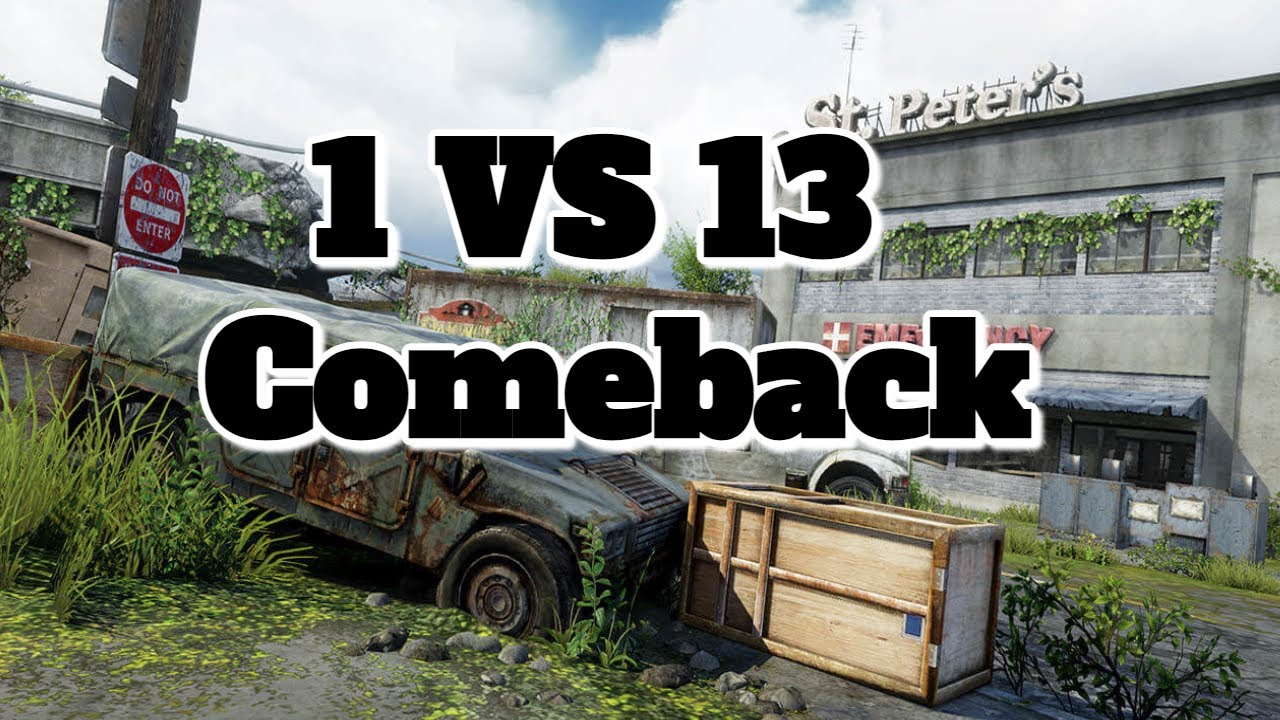 1 VS 13 Comeback on Bus Depot The Last Of Us Remastered 4k! YouTube