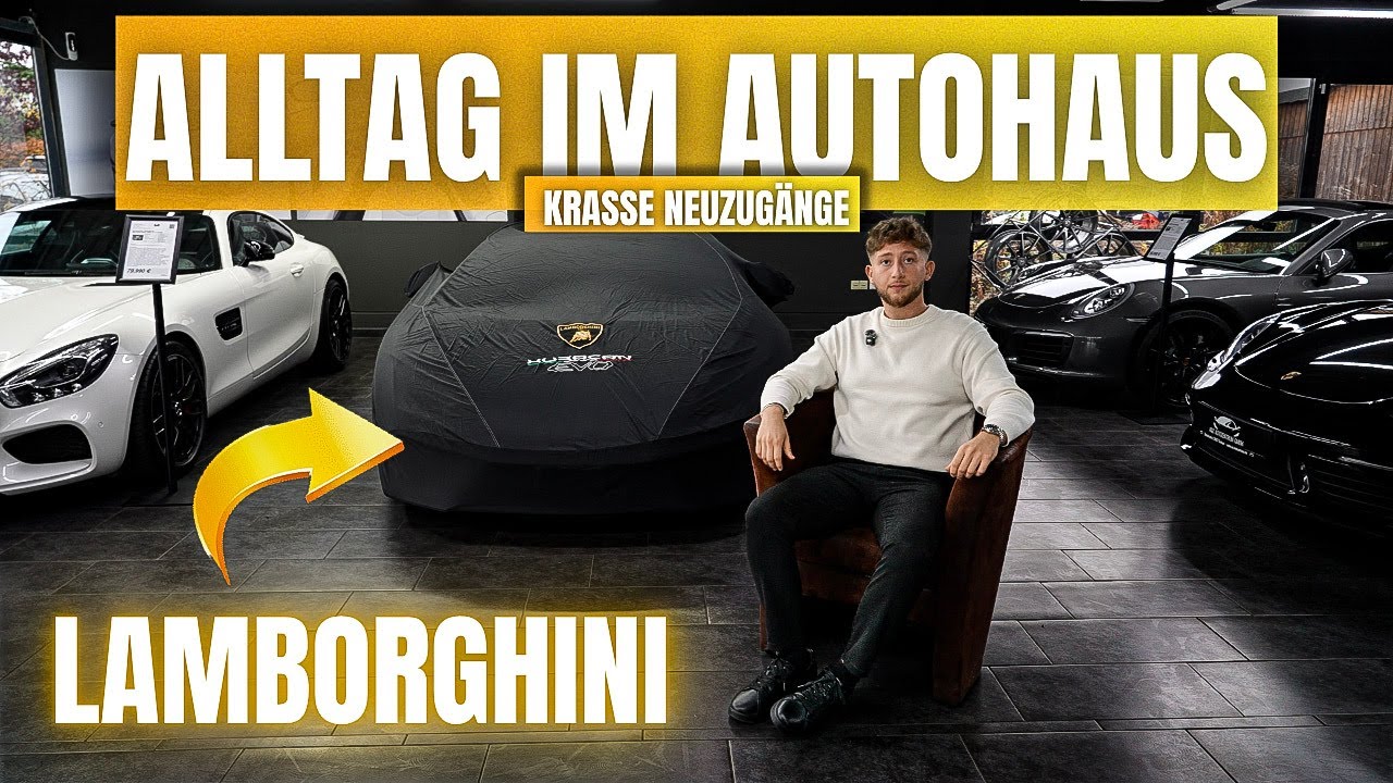 Meine Woche im Autohaus 🚗 Lamborghini, AMGs & Händler-Tipps