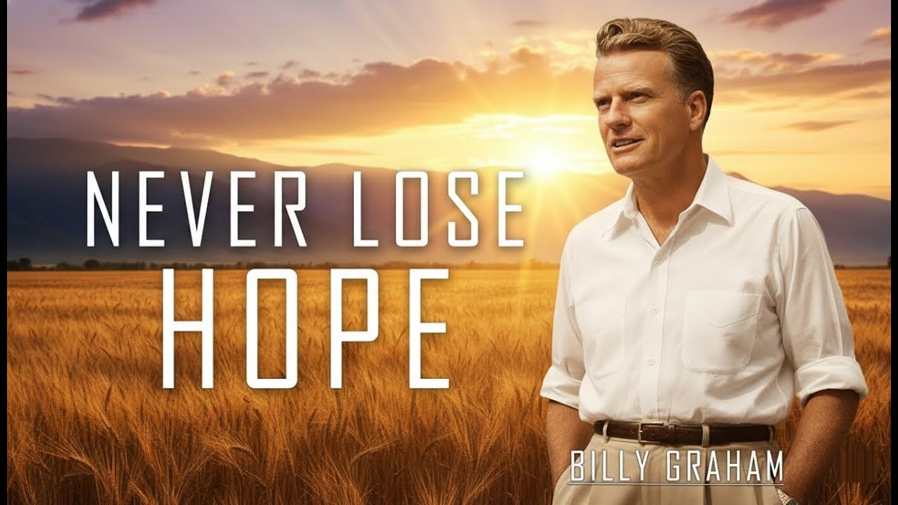 Never Lose Hope | Billy Graham Sermon #BillyGraham #Gospel #Jesus #Christ