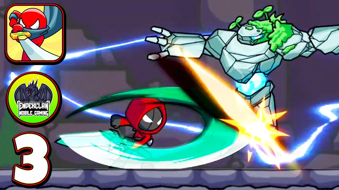 Red Stickman 2 Last Survivor Gameplay Full Game Walkthrough Tutorial (iOS & Android Mobile Game) 3