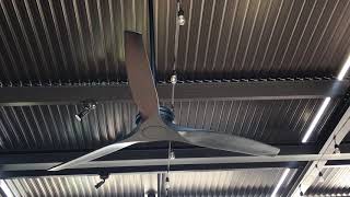 60” Fanimation   Spitfire Ceiling Fans outside a Restaurant