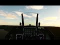 DCS F-16C hit the deck hard