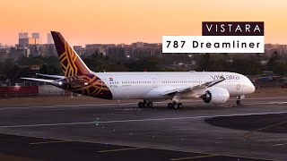 VISTARA BOEING 787-9 Dreamliner VT-TSD Inaugural Flight to Mumbai Airport
#Vistara #Boeing787 #MumbaiAirport #PlaneSpotting
First Ever visit of Vistara Airlines’ Boeing 787-9 Dreamliner to Chhatrapati Shivaji International Airport (CSIA) Mumbai, India. Vistara is a joint venture between the Tata group and Singapore Airlines. VT-TSD is Vistara’s and India’s first 787-9 Dreamliner. Vistara has a total of 6 787-9s on order.
.
She flew from Paine Field (Boeing Factory) to Delhi on 29th February 2020 and operated a few crew-training flights from there in the following days. On 19th March, 2020 Vistara operated its Boeing 787-9’s first commercial flight from Delhi to Mumbai Airport as “UK933”.
She is powered by 2x GEnx-1B Engines which weigh 6,147 kg, cost $28.7 million and produce 74,100 lbf thrust each.
Vistara’s 787s are configured with 30 lie-flat business class seats (1-2-1), 21 premium economy seats (2-3-2) and 248 economy class seats (3-3-3). Vistara 789s also feature Panasonic’s High Definition In-Flight-Entertainment systems on all seats.
The 787s were acquired to fly on medium and long-haul flights to Japan and Europe, but due to the Coronavirus (COVID-19) Pandemic, they will be deployed on domestic routes till the situation improve.
Check out my latest photos and stories -
* AirplanePictures - http://www.airplane-pictures.net/photographer.php?p=10149
* Instagram - https://www.instagram.com/aviationfreak_/
* Airliners - http://www.airliners.net/user/vaibhavshah57/profile/photos
My Equipment:
Main Camera* – https://amzn.to/2TikxSF
Canon 24-105mm F4 L IS USM* – https://amzn.to/31CORMq
Canon 70-300mm IS USM* – https://amzn.to/37CCxPO
Canon 10-18mm IS STM – https://amzn.to/35r9ps8
Main Tripod – https://amzn.to/31D7e3y
Joby Gorilla Pod – https://amzn.to/37Ap2QC
GoPro Hero 8 Black – https://amzn.to/37DqEJl
Camera Remote – https://amzn.to/3kqjSdR
Camera Bag* – https://amzn.to/2J51nxP
*= Used in this video
Easy Lemon 30 Second by Kevin MacLeod is licensed under a Creative Commons Attribution license (https://creativecommons.org/licenses/by/4.0/)
Source: http://incompetech.com/music/royalty-free/index.html?isrc=USUAN1200078
Artist: http://incompetech.com/ VISTARA BOEING 787-9 Dreamliner VT-TSD Inaugural Flight to Mumbai Airport
