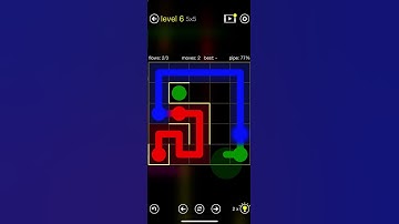 Flow Free - Links - Chain Maze - Level 6 (5x5)