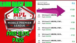 Get free elite pass in free fire \\ live demo // free fire // Mpl screenshot 4